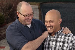 Todd et Rob, deux participants au Lieu de Guérison