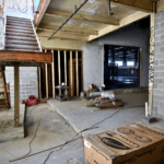 caritas building under revamp construction