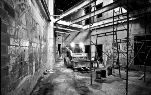 caritas building under revamp construction