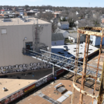 caritas building under revamp construction
