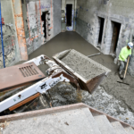 caritas building under revamp construction